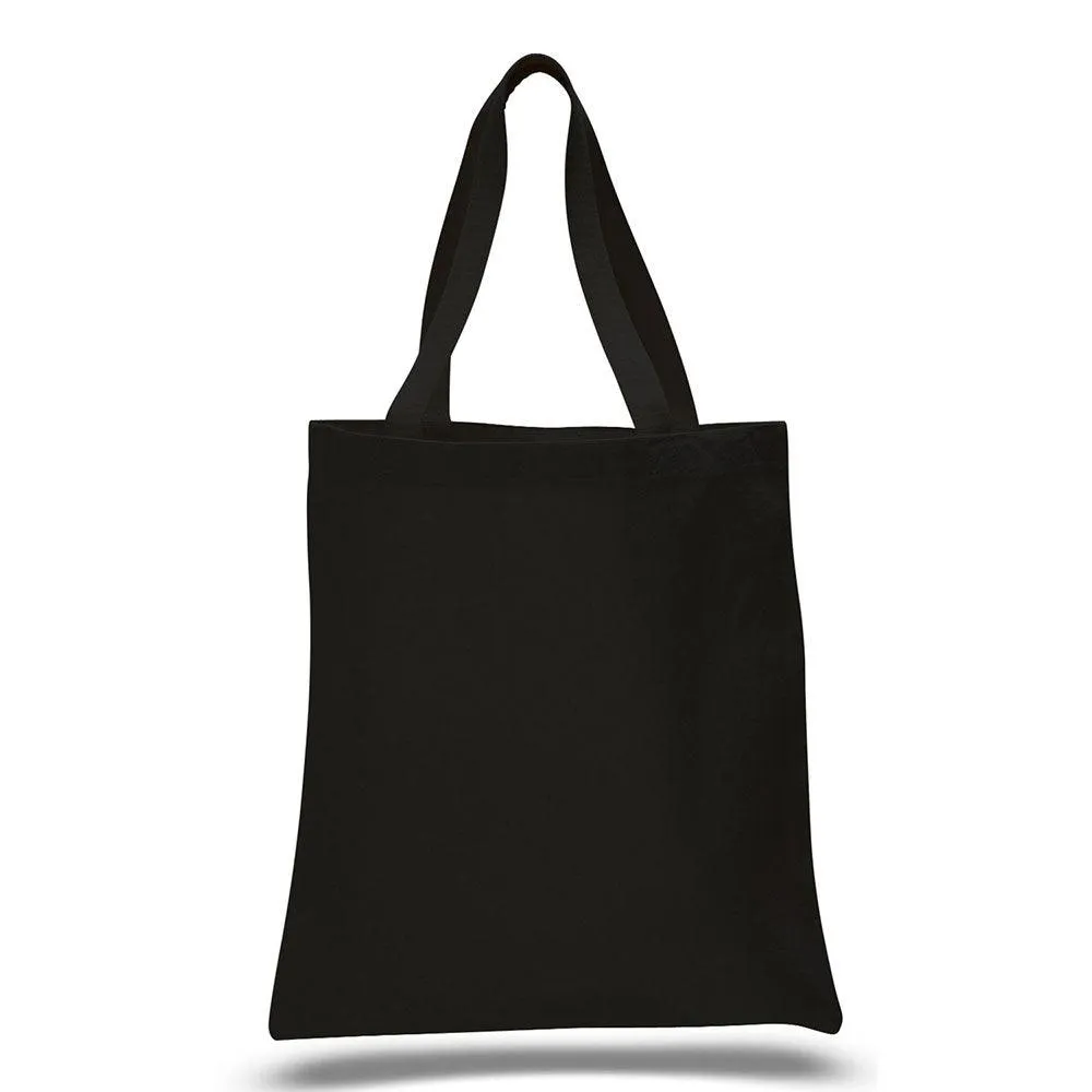 12 Oz. Colored Canvas Simple Tote Bag Printed with a Customizable TOWN SPORT COLLECTION Design