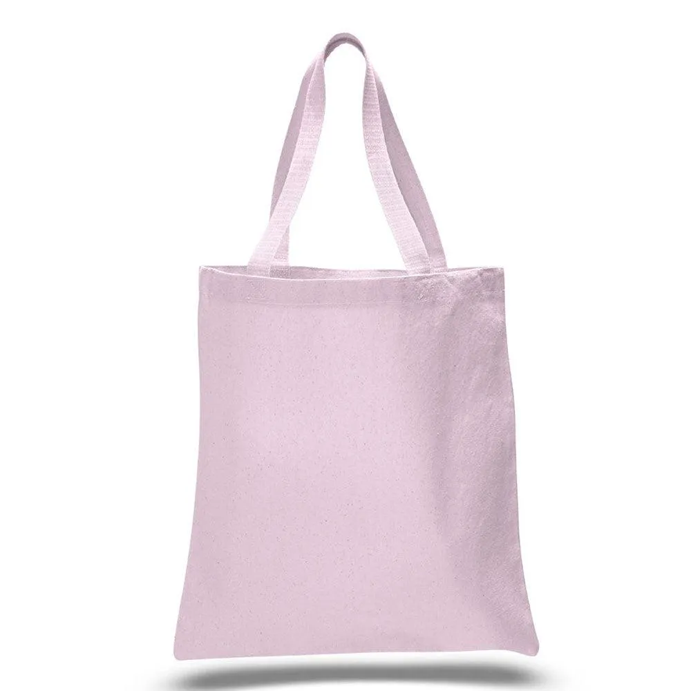 12 Oz. Colored Canvas Simple Tote Bag Printed with a Customizable TOWN SPORT COLLECTION Design