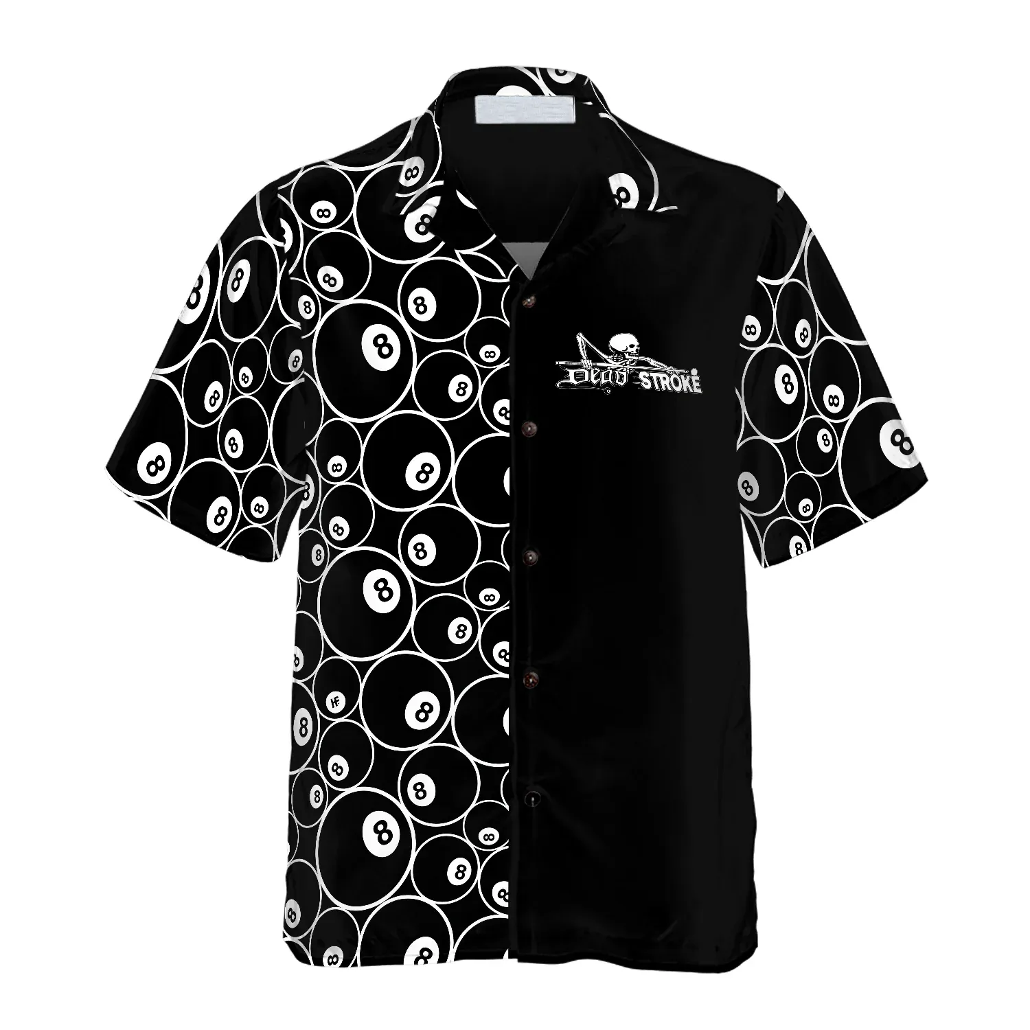 3D All Over Print Billiard Dead Stroke Hawaiian Shirt, Cool Gift Shirt for Billiard Player