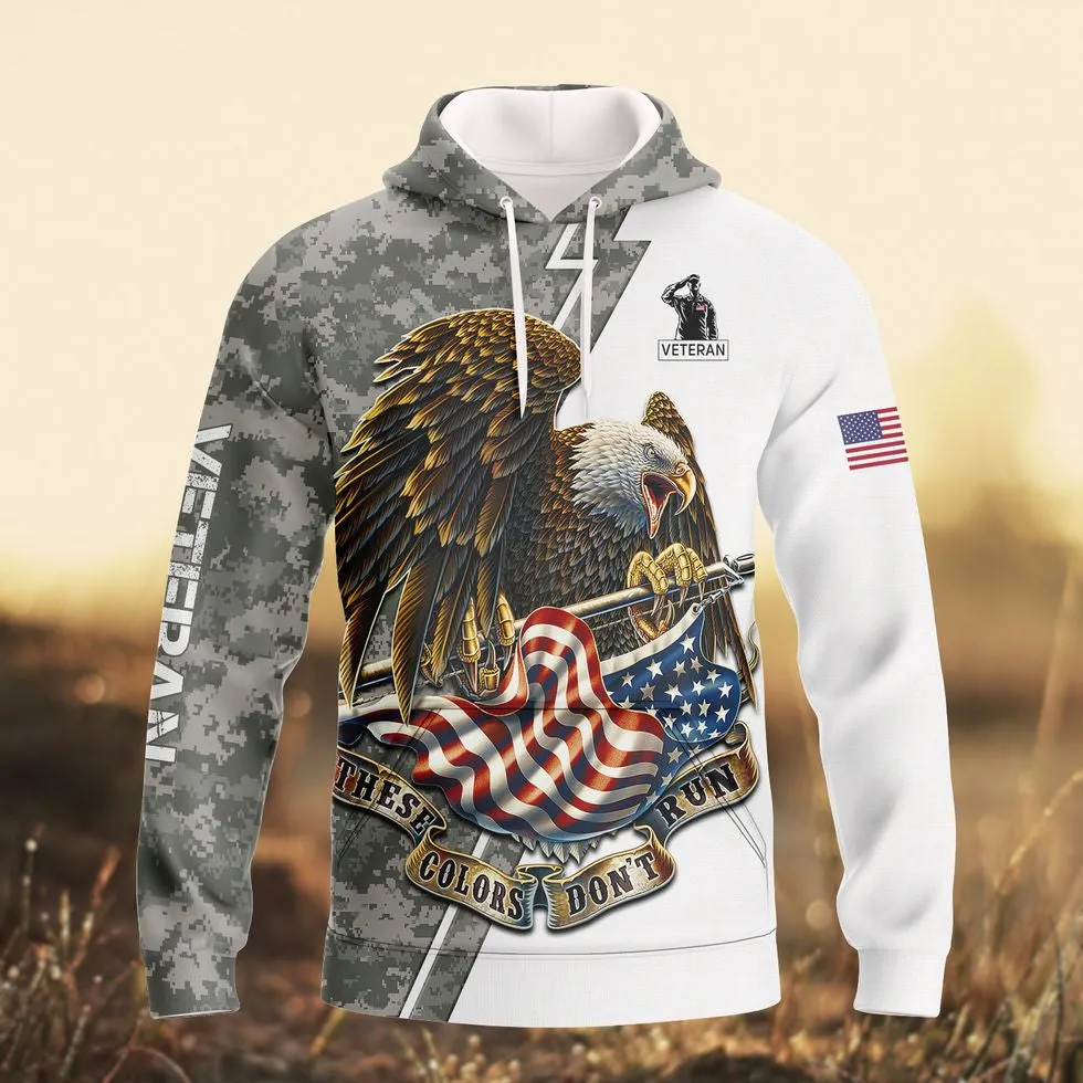 3D All Over Print Veteran Polo Shirt Men, Veteran Clothing, Winter Clothing For Veteran