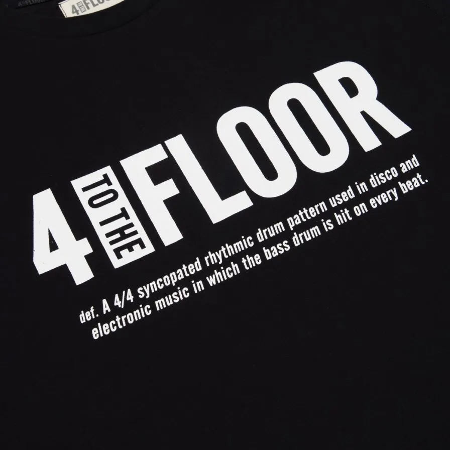 4 To The Floor Black T-Shirt