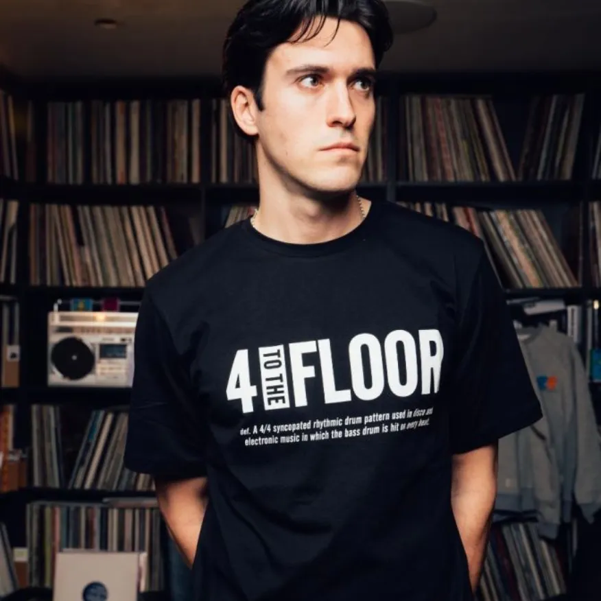 4 To The Floor Black T-Shirt