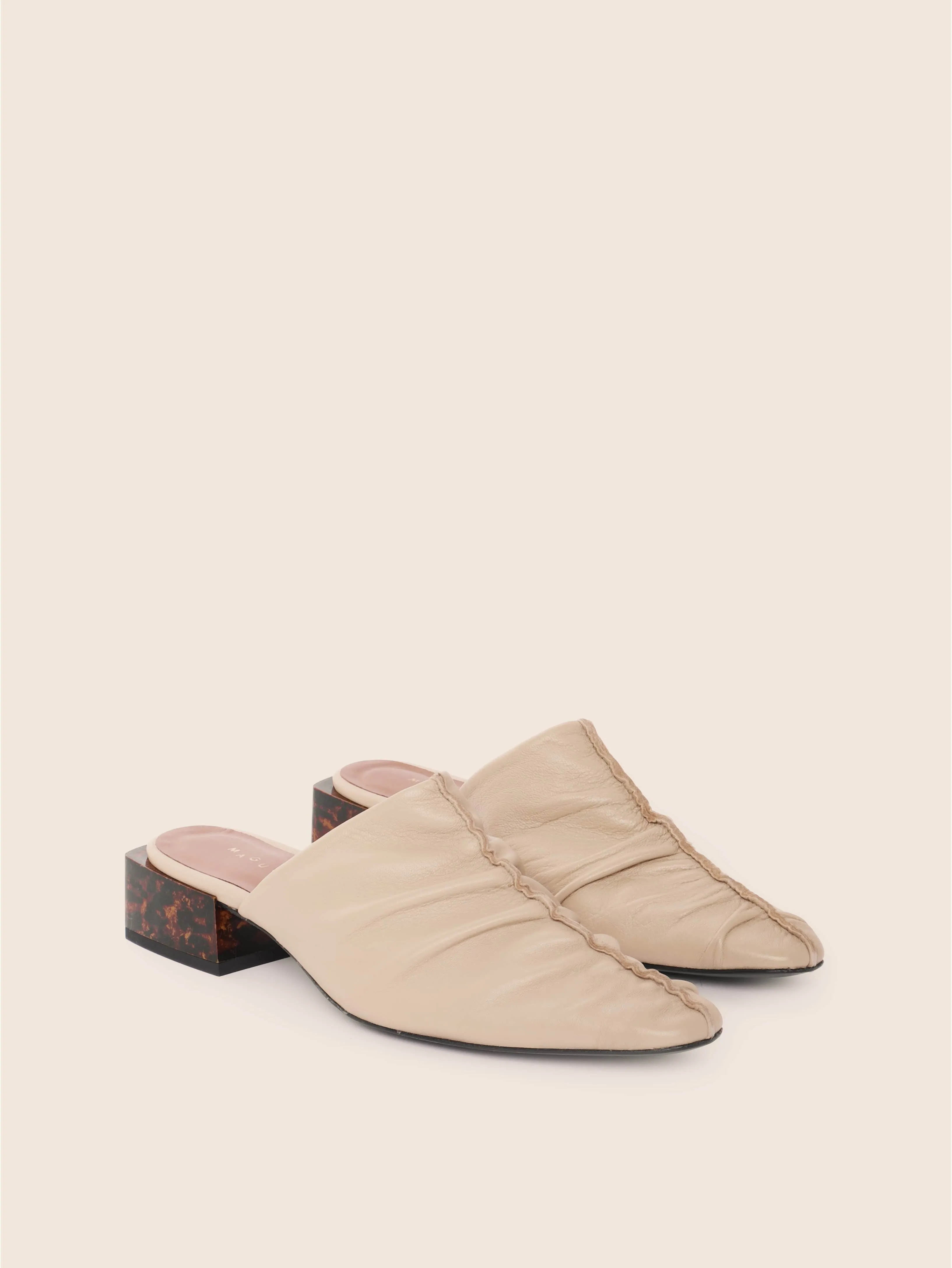 Amora Cream Mule