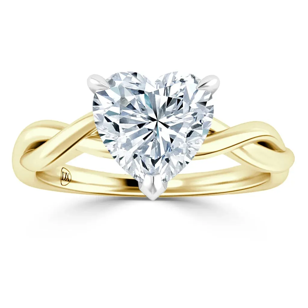 Anastasia - 18ct Yellow Gold - Heart