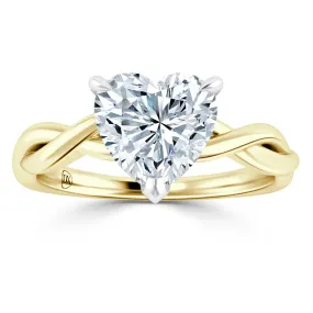 Anastasia - 18ct Yellow Gold - Heart