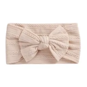 ArchNOllie Cable Knot Headband - Buttermilk