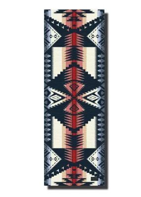 Ascend Yoga Mat Pendleton Eagle Rock Maroon Mat