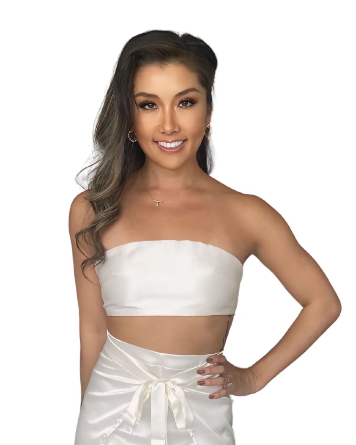 Bandeau Top - Satin