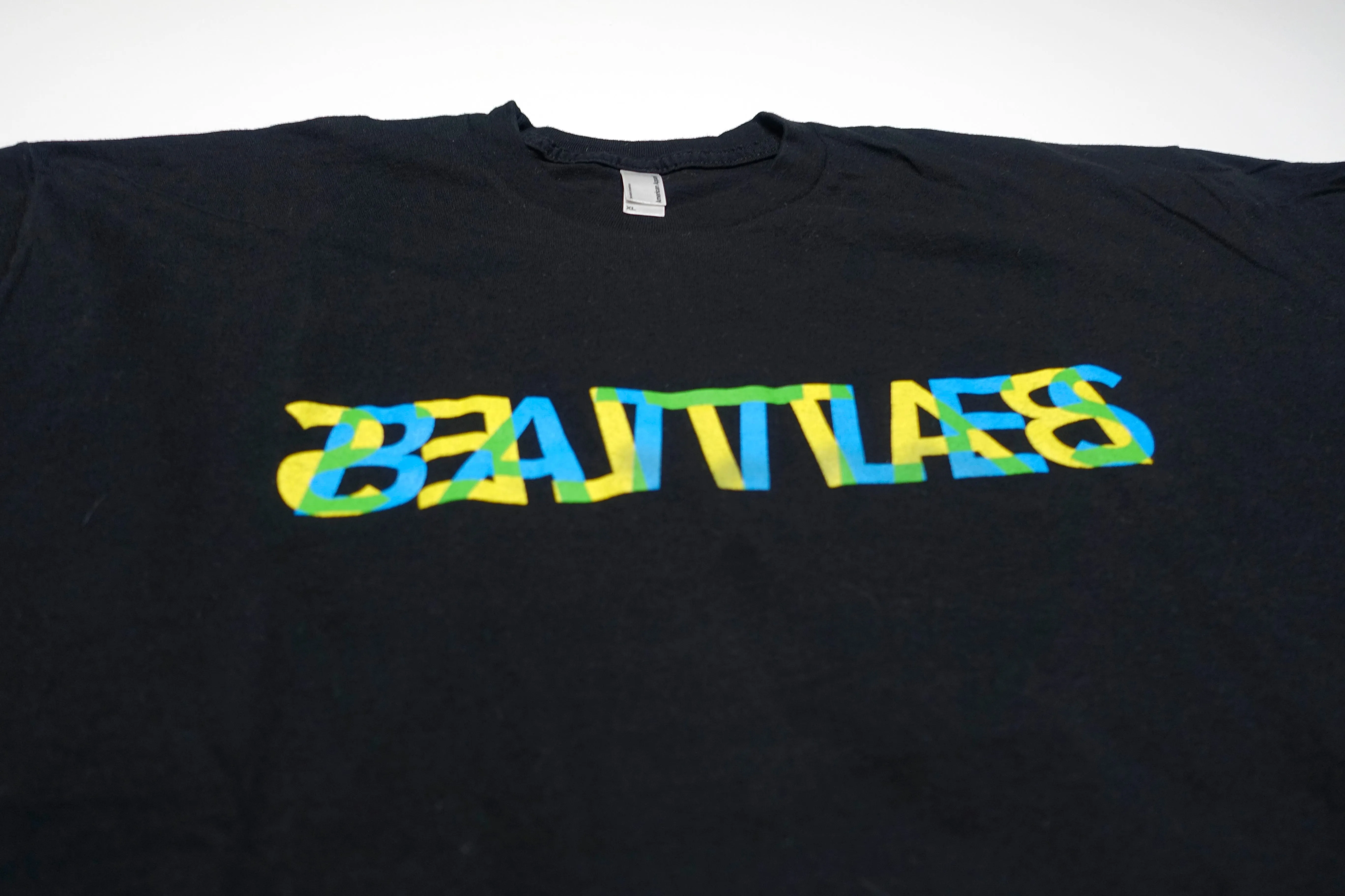 Battles - Mirrored Logo 2007 Tour Shirt Size XL / Large