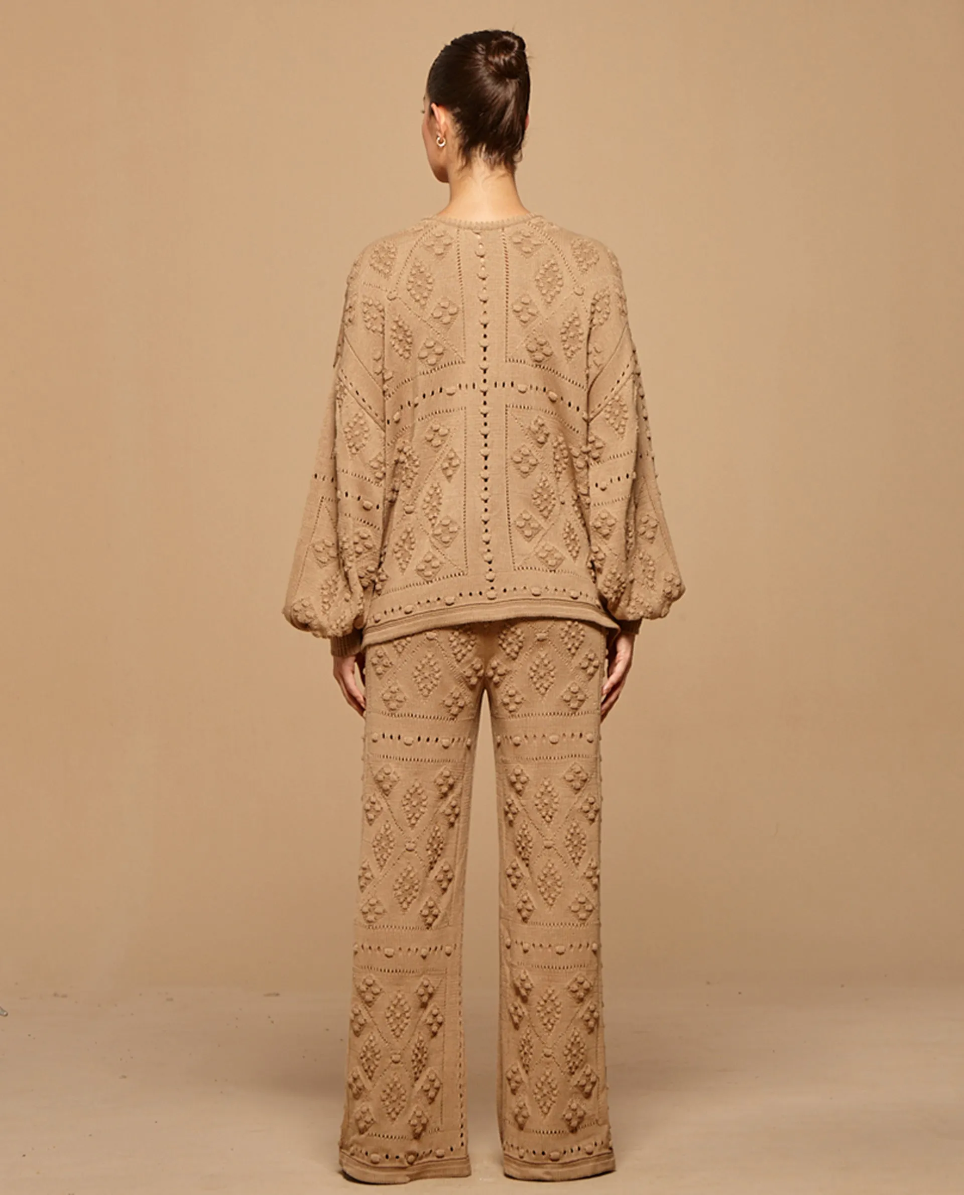 Beige Bacha Nostalgic Pants