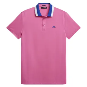 Benji Regular Tech Mesh Polo Azalea Pink - SU23