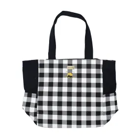 BFLO Black and White Canvas Tote Bag