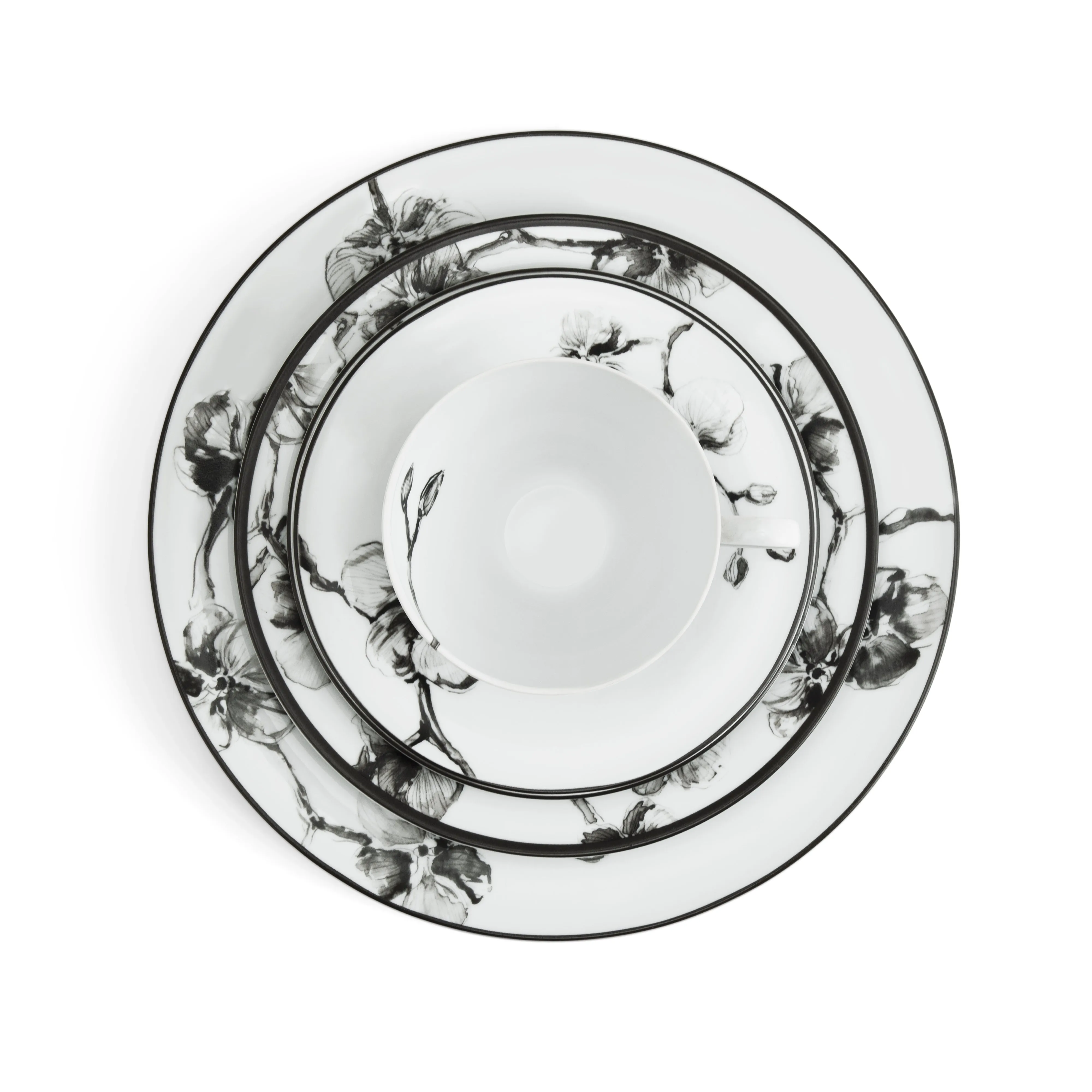 Black Orchid Dinnerware