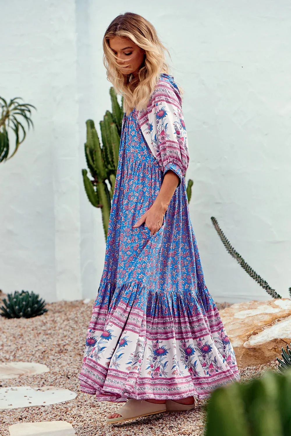 Blossom Maxi Dress - Blu Collection