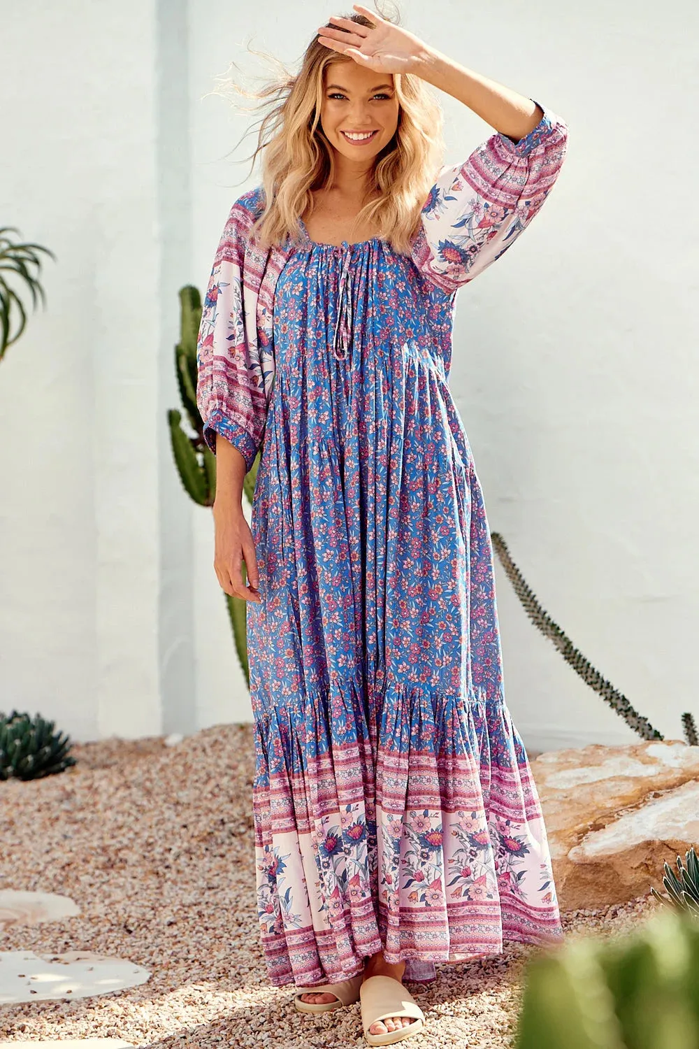 Blossom Maxi Dress - Blu Collection