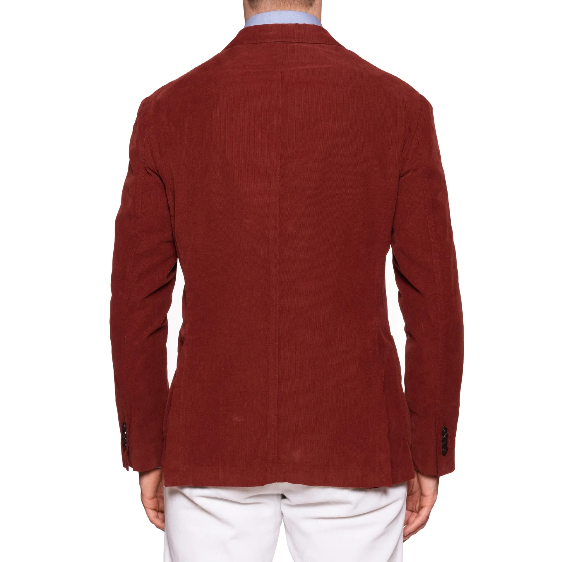 BOGLIOLI Milano "K.Jacket" Crimson Baby Corduroy Cotton Unlined Jacket NEW