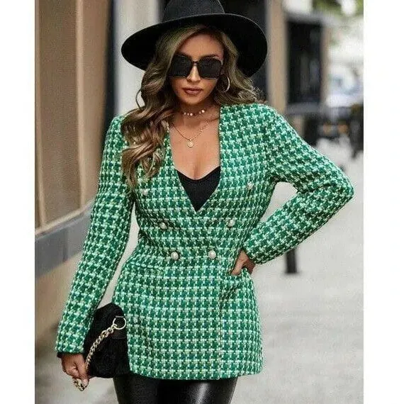 Casual Ornate Button Jacket