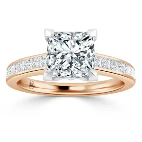 Crystal - 18ct Rose Gold - Princess