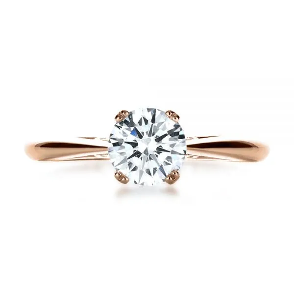 Custom Diamond Side Stone Engagement Ring [Setting Only] - EC072