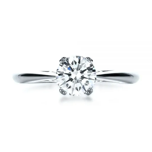 Custom Diamond Side Stone Engagement Ring [Setting Only] - EC072