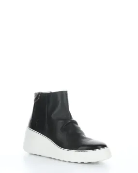 DABE461FLY 000 BLACK Round Toe Boots