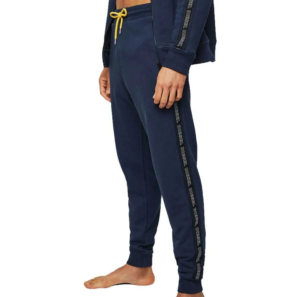 Diesel UMLB-PETER Sweatpants side stripe - Navy / Yellow