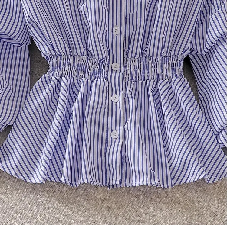 Donna Striped Blouse