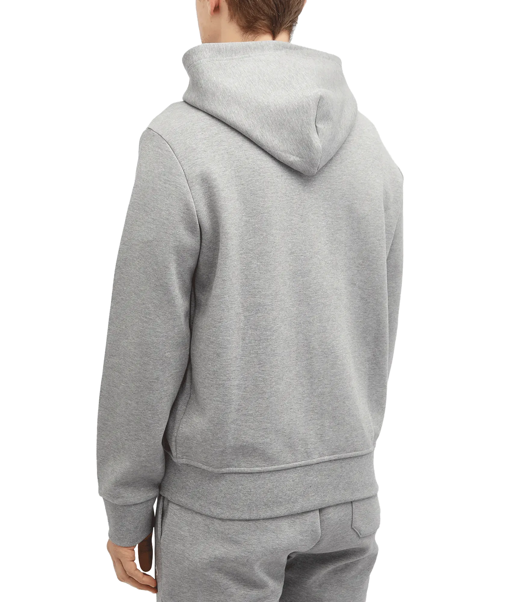 Double Knit Hoody Steel Heather - Grey