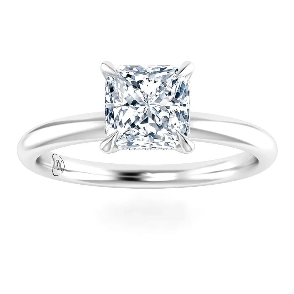 Elaine  - 18ct White Gold - Radiant