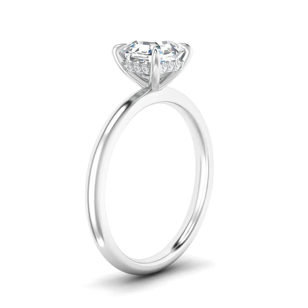 Elaine  - 18ct White Gold - Radiant