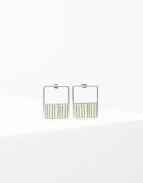 Elk - Dalli Earring Green/White