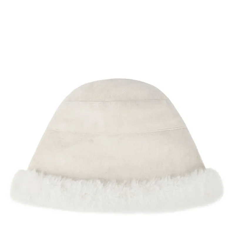 Fluffy Warm Suede Bucket Hat