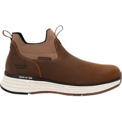 Georgia Men's Durablend Sport 5 Soft Toe WP Work Boot -Brown- GB00626