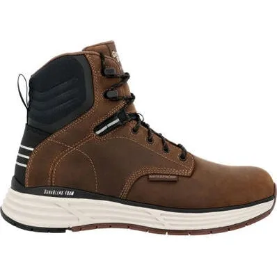 Georgia Men's Durablend Sport 6" Soft Toe WP Work Boot -Brown- GB00625