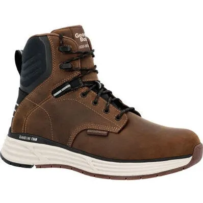 Georgia Men's Durablend Sport 6" Soft Toe WP Work Boot -Brown- GB00625