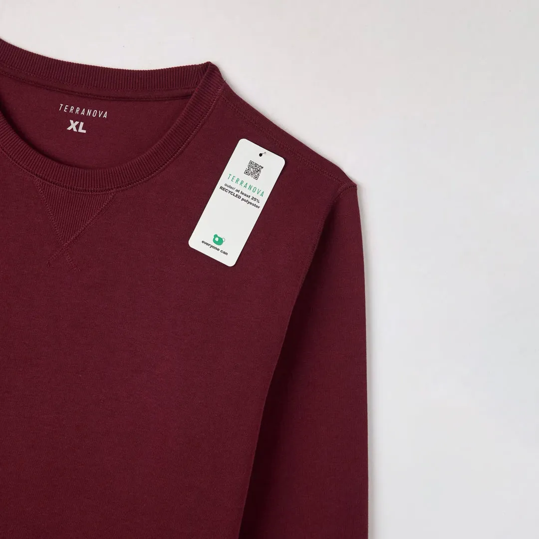 Heavy Solid Color Sweatshirt