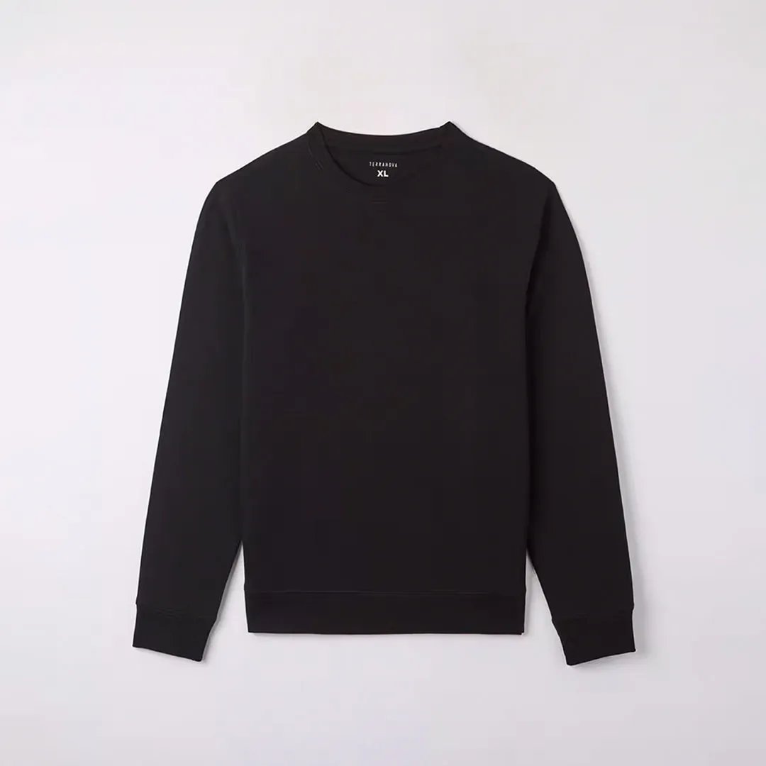 Heavy Solid Color Sweatshirt