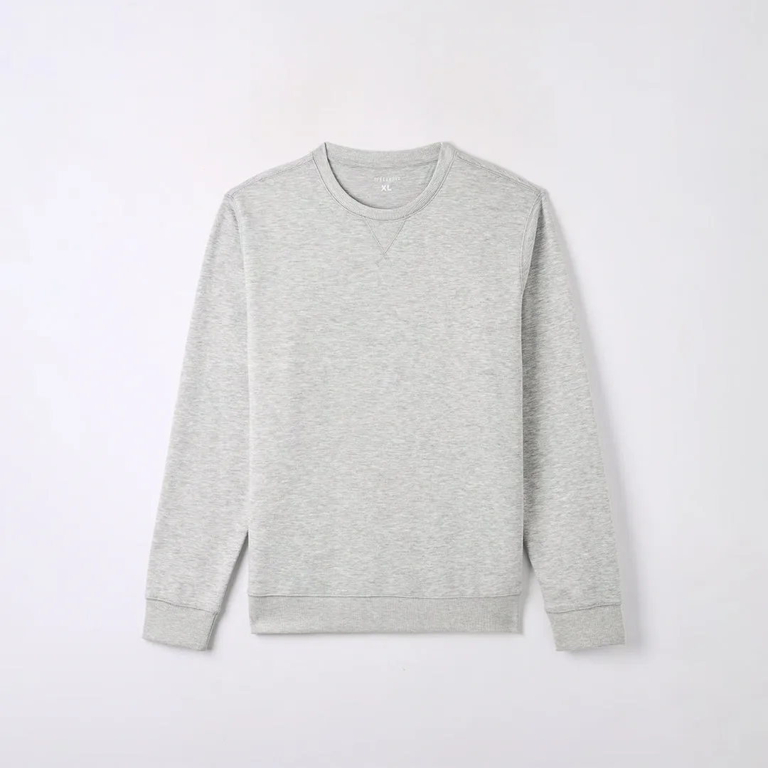 Heavy Solid Color Sweatshirt