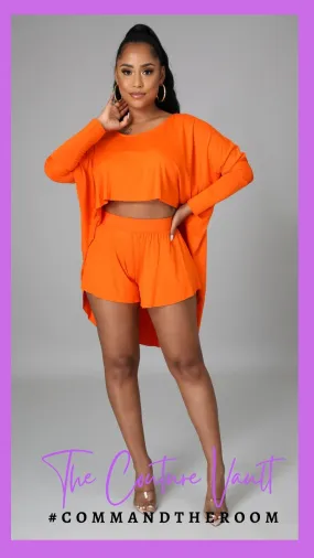 Hi Lo 2 Piece Short Set