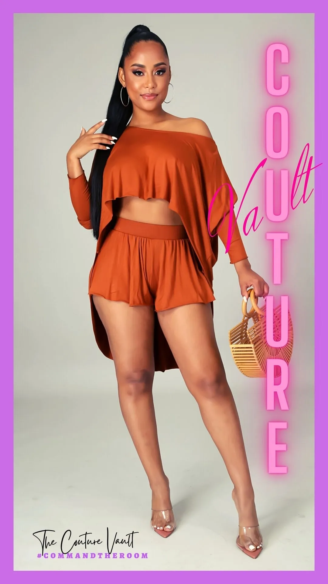 Hi Lo 2 Piece Short Set