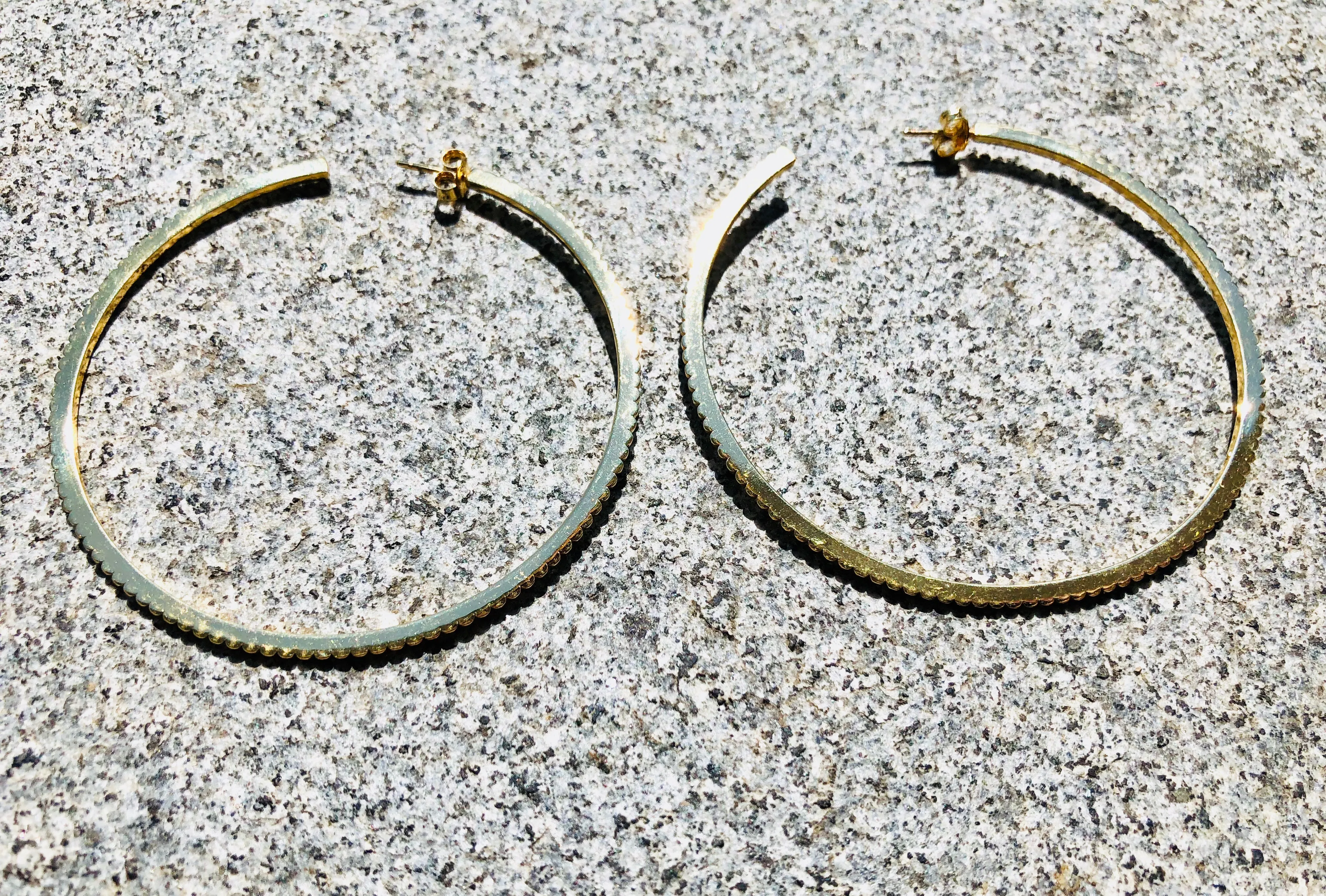 INGRANAGGI Maxi Hoop Earrings