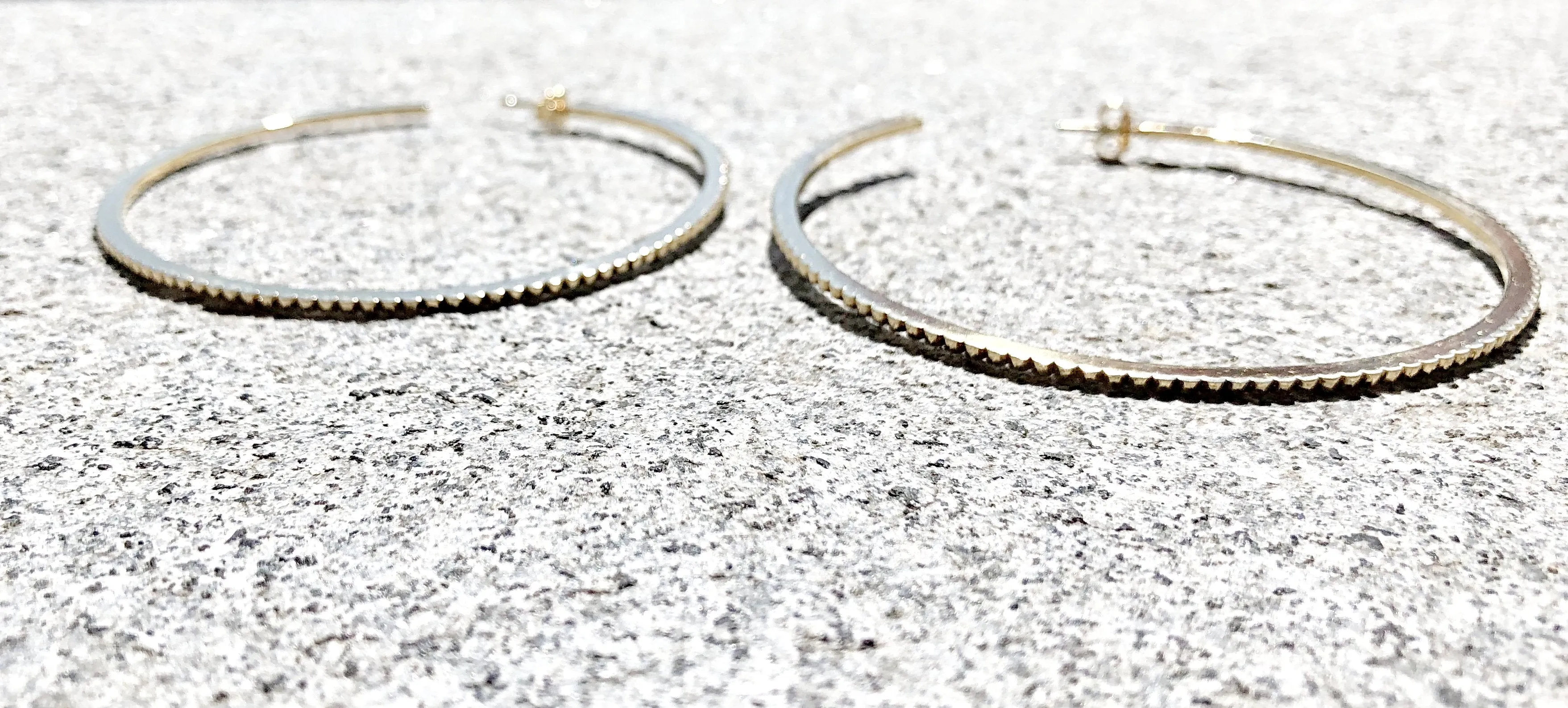 INGRANAGGI Maxi Hoop Earrings