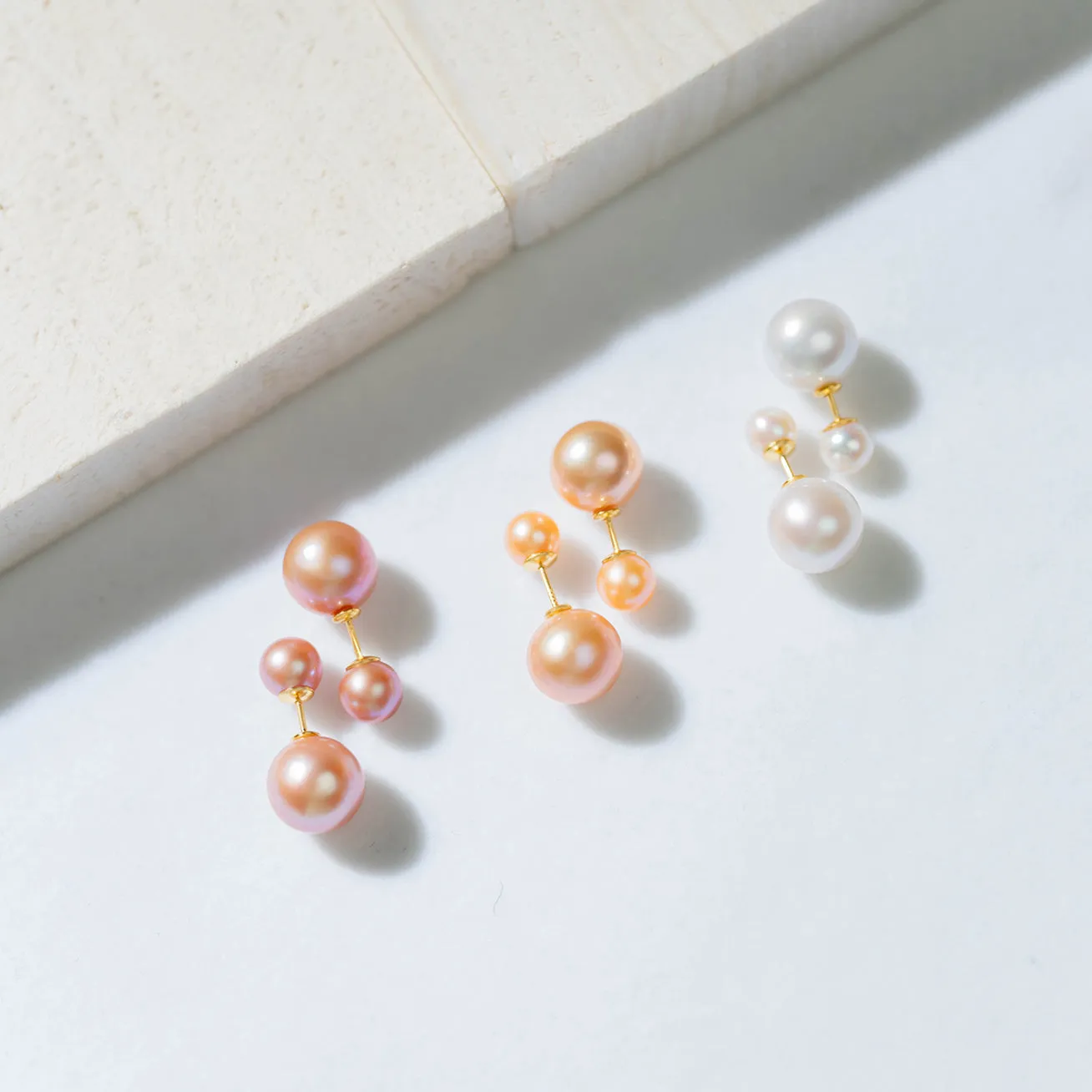 Interchangeable Freshwater Pearl Earrings WE00424 | Possibilities