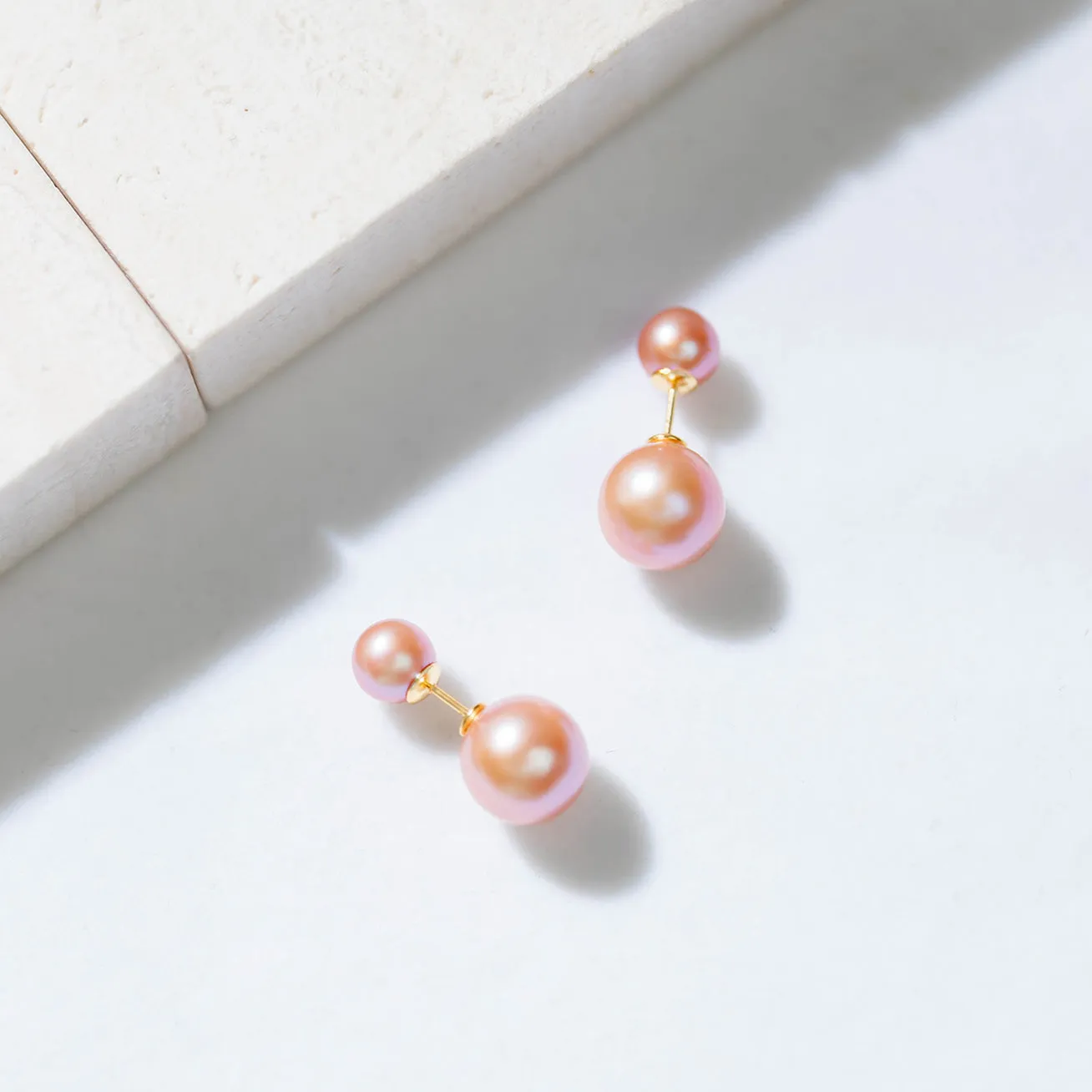 Interchangeable Freshwater Pearl Earrings WE00424 | Possibilities