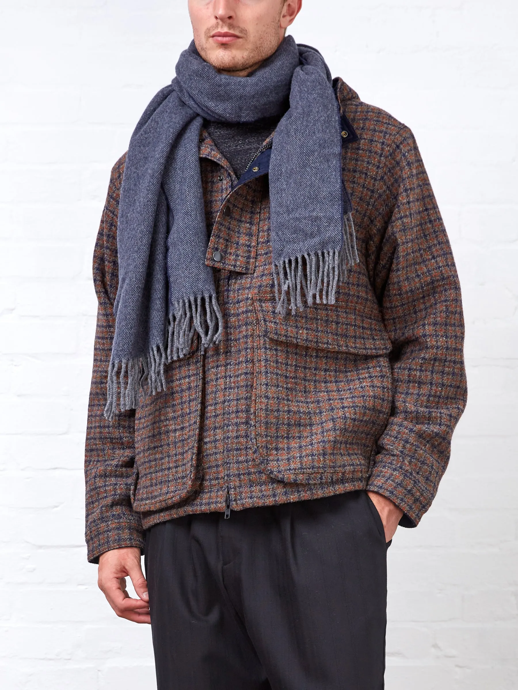 Isaac Scarf Brentor Navy