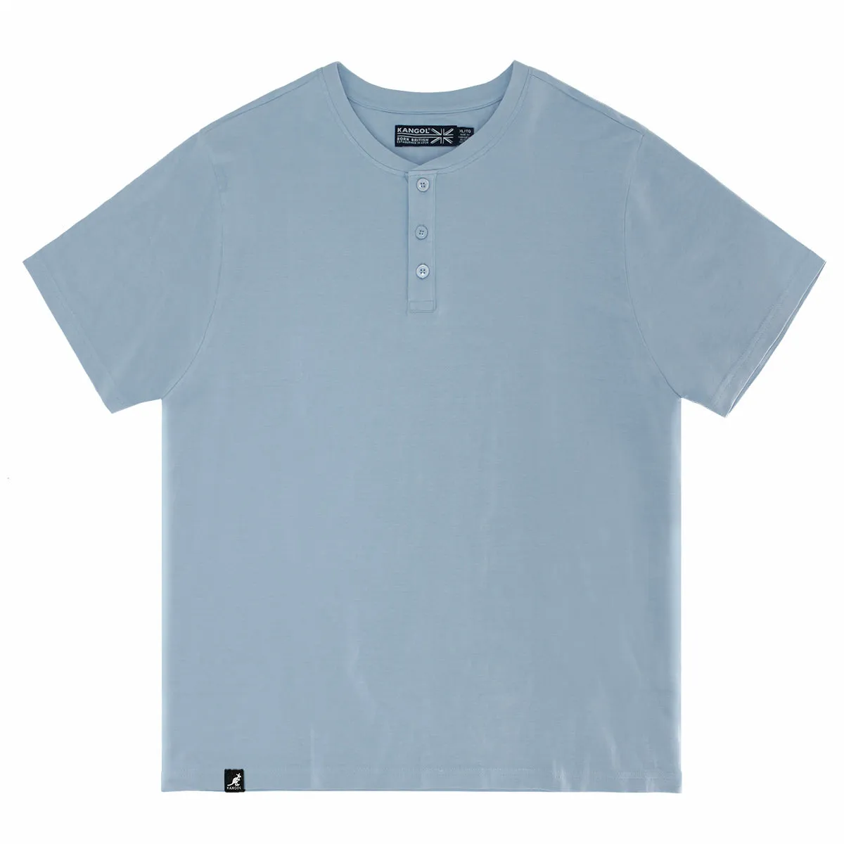 Kangol Lux Cotton Henley T-Shirt