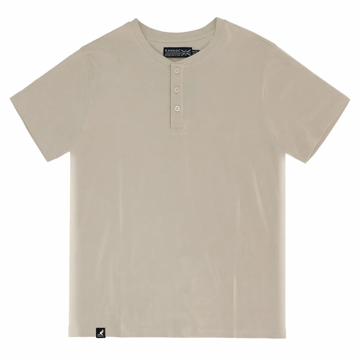 Kangol Lux Cotton Henley T-Shirt