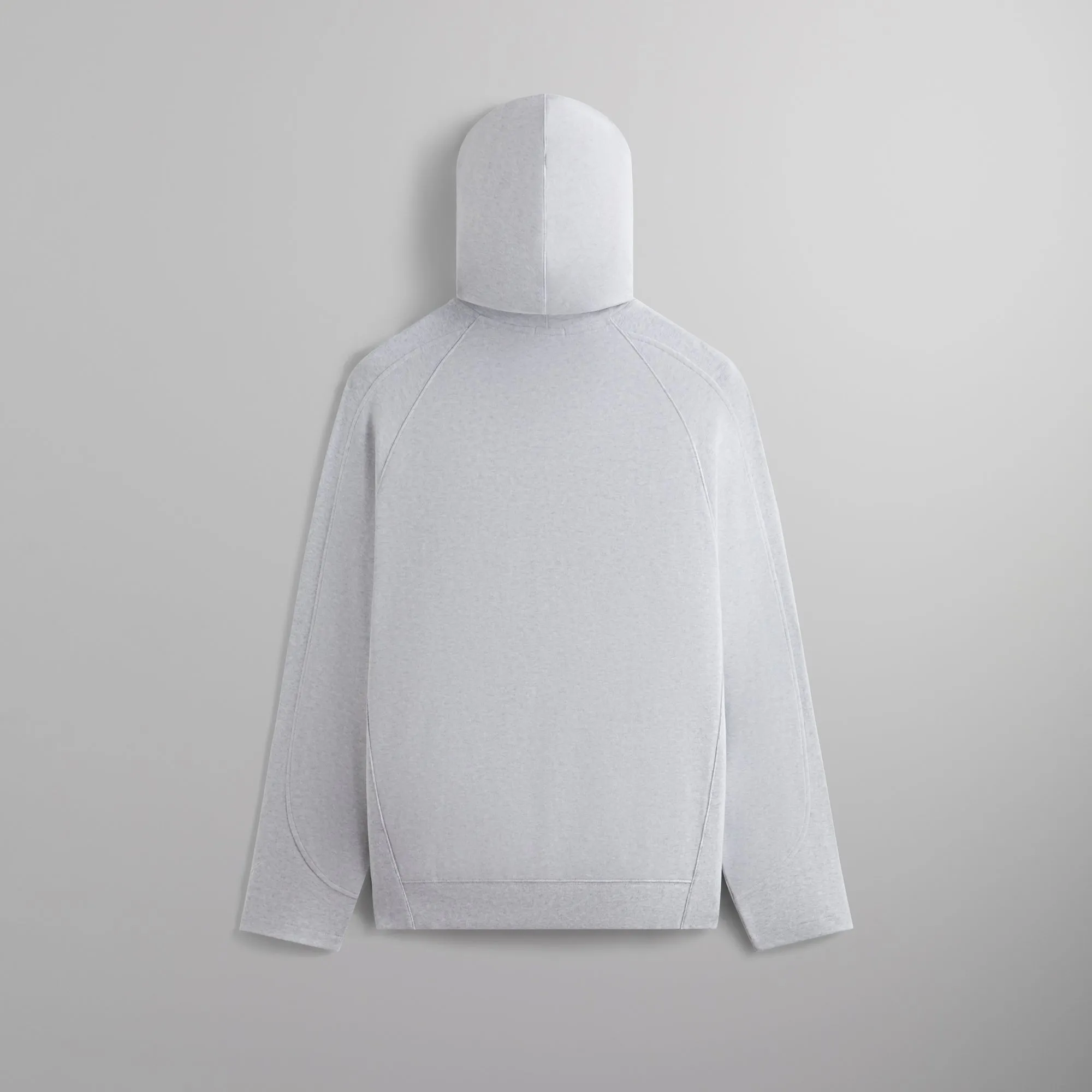 Kith Interlock Bleecker Hoodie - Light Heather Grey