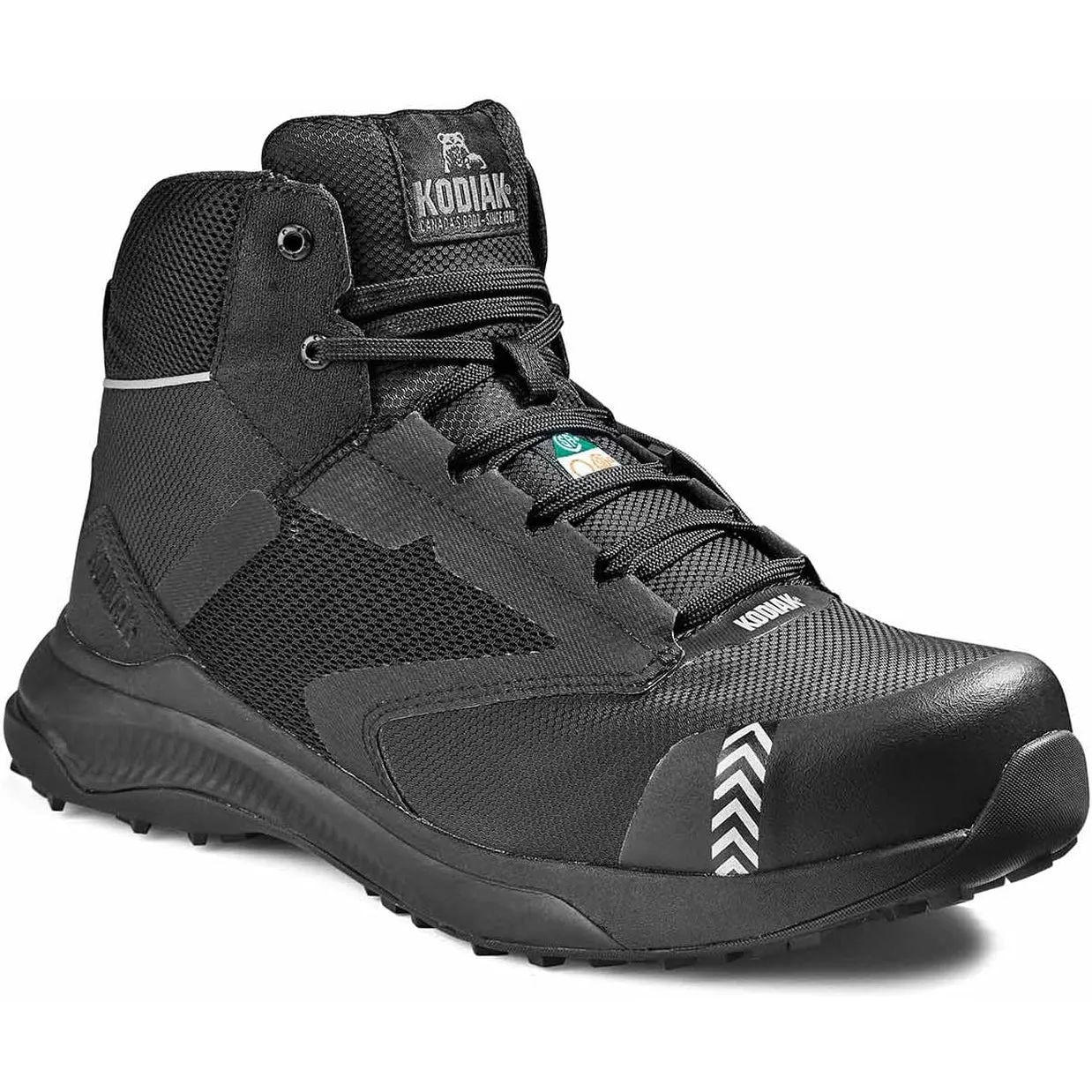 Kodiak Men's Quicktrail Mid CT Athletic Safety Work Shoe -Black- 4THQBK