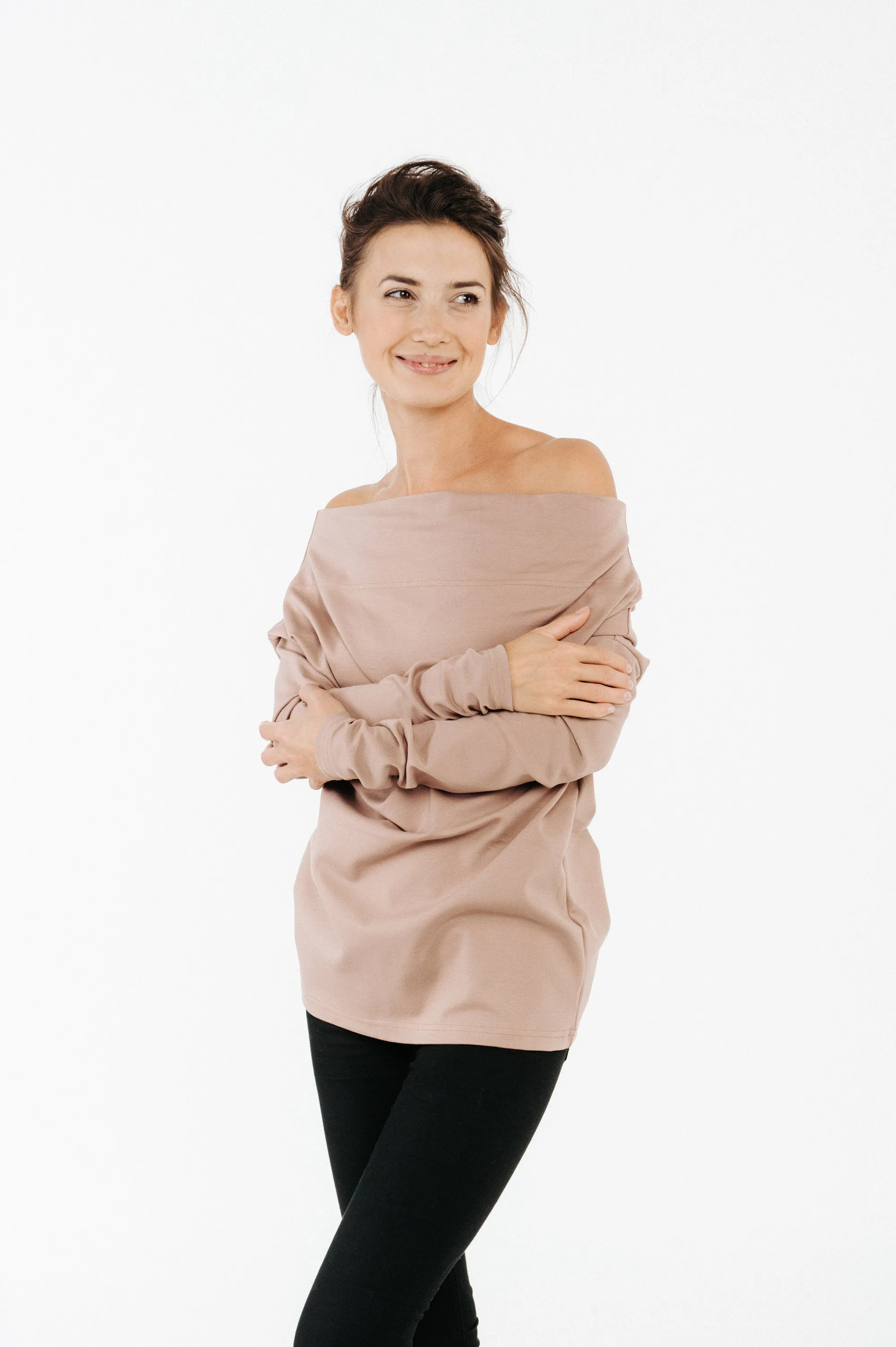 LeMuse MAGIC blouse, Cacao, XL